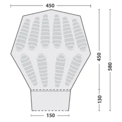 Robens Kiowa 10 Person Tipi Tent -Bell Tent Uk Store go 044108 f