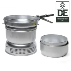 Trangia 25-1 GB Stove With Alloy Pans & Gas Burner -Bell Tent Uk Store go 114424 z
