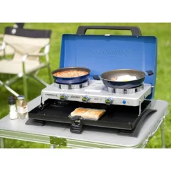 Campingaz Xcelerate™ 400ST Double Burner Stove And Toaster -Bell Tent Uk Store go 310513 e