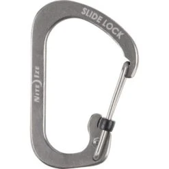 SlideLock Carabiner #2 (Black) 7 SlideLock Carabiner #2 (Black) -Bell Tent Uk Store go 317466 z