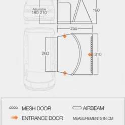 Vango Elwood Low Van Awning -Bell Tent Uk Store go 331018 e