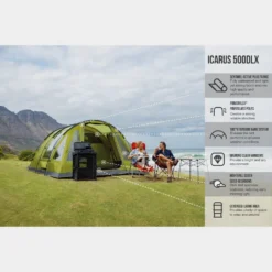 Vango Icarus 500 Deluxe Family Tent -Bell Tent Uk Store go 350646 d