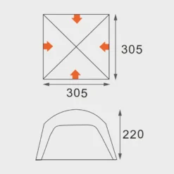 Genus Shelter V2 -Bell Tent Uk Store go 350972 c