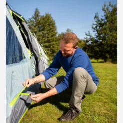 Coleman Meadowood 4 Person Large Tent With Blackout Bedrooms -Bell Tent Uk Store go 409171 e