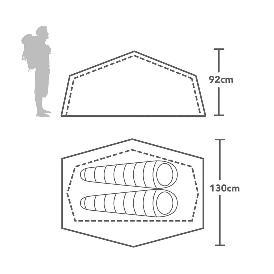 Wild Country Zephyros Compact 2 Tent 2 Wild Country Zephyros Compact 2 Tent - Image 2